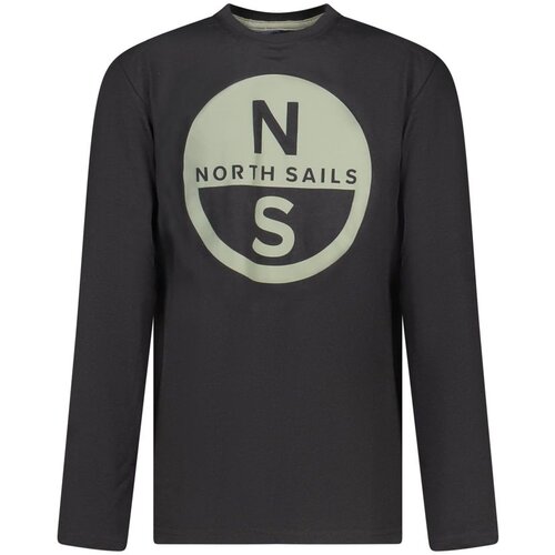 North Sails Dječja majica s dugim rukavima crna Slike
