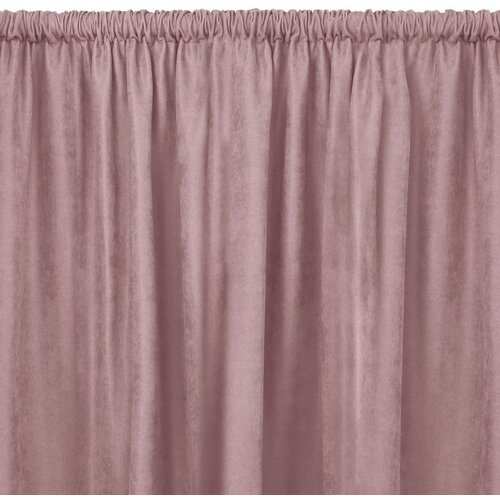  Curtain MILANA color pink style classic 5 cm pole pocket chenille 220x225 HOMEDE Cene