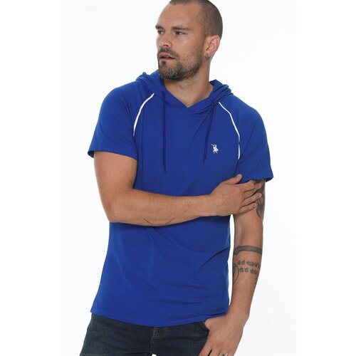 Dewberry T8570 HOODED MEN'S T-SHIRT-SAKS Cene