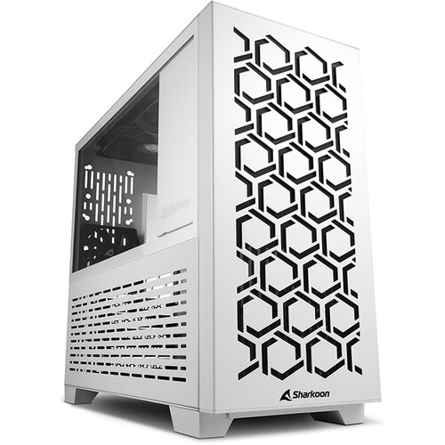 Sharkoon Kućište gaming, MS-Y1000 wh, white, ventilatori 1x80mm PWM, 3x120mm PWM, Micro-ATX Cijene