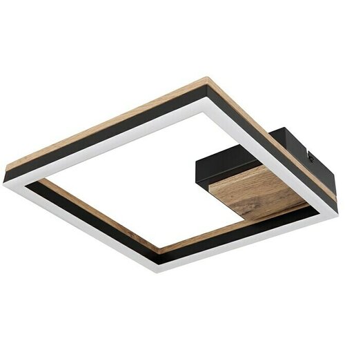 Globo LED stropna svjetiljka Beatrix (12 W, Topla bijela, Crna, D x Š x V: 270 x 270 x 54 mm) Cijene
