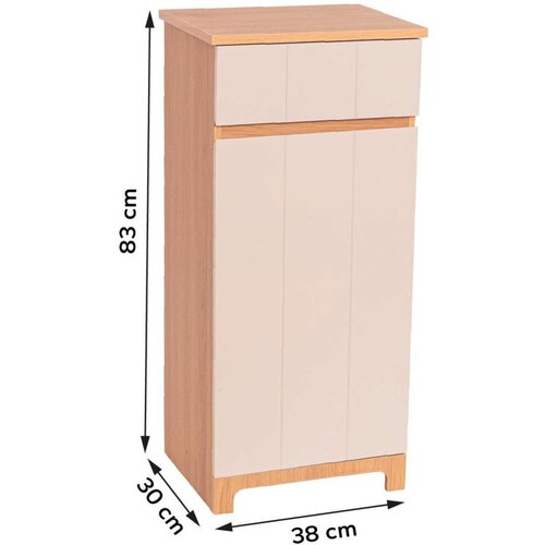 Tendance kupaonski ormarić 1 vrata + 1 ladica mdf, rivoli Slike
