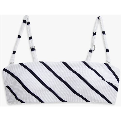 Koton Bikini Top - White - Striped Slike