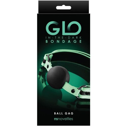 Nstoys GLO Bondage - Ball Gag - Green 0844 Cene