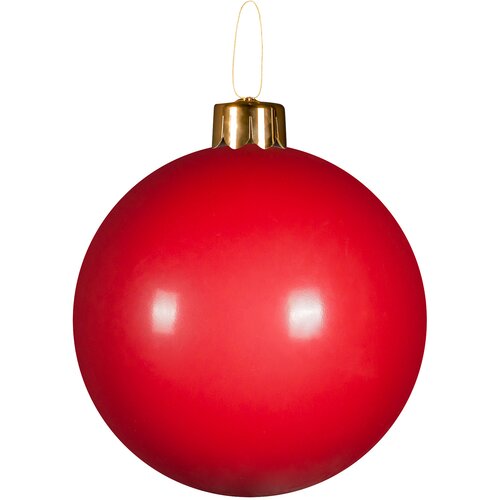  Novogodi&amp;scaron;nja ukrasna kugla Party Ball na naduvavanje 75 cm, Crvena Slike