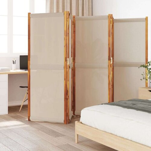 Sobna Paravan 5-delni taupe 350x180 cm Cene