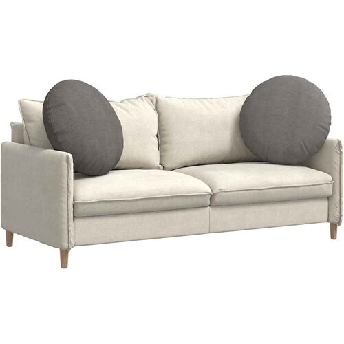  Jastučići za sjedenje 2 pcs Svijetlo siva &amp;Oslash; 80 cm Slike