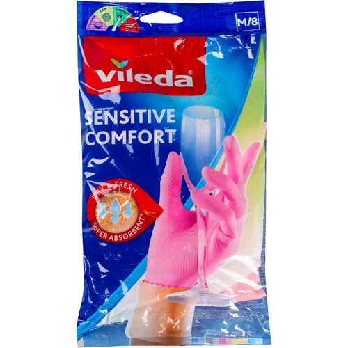 Vileda Rukavice za domaćinstvo Sensitive (1 Kom., Konfekcijska veličina: M) Cijene