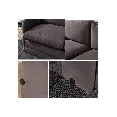 Atelier Del Sofa sofa dvosed saga 2 seater grey Slike