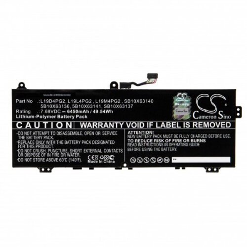 VHBW Baterija za Lenovo Flex 5 1470 / Flex 5 1570, 6450 mAh Slike