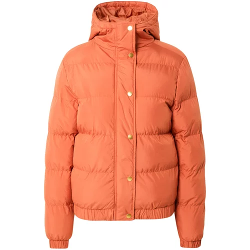 Urban Classics Zimska jakna oranžno rdeča