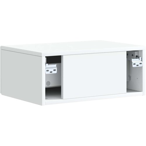  Noćni ormar Bijela 49 x 34 5 x 20 cm Konstruirano drvo - Bijela 1 Slike