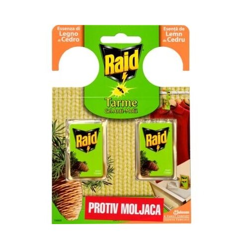 Raid gel protiv moljaca kedar 2x3g Cene