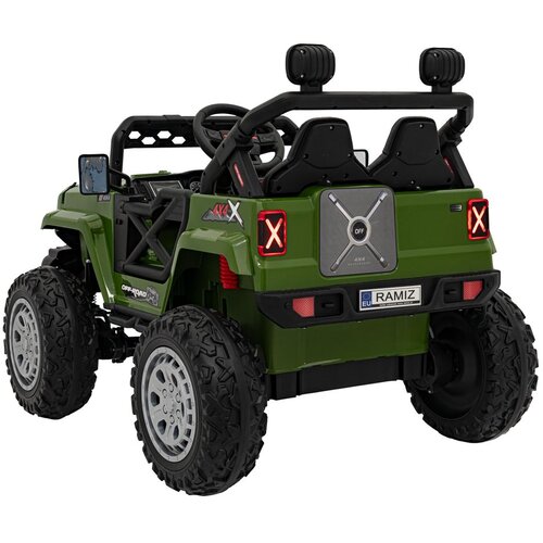  Off-road, auto na akumulator, zeleni Slike