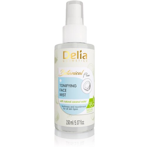 Delia BOTANICAL FLOW - Toniranje kože lica sa prirodnim kokosovim uljem 150ml Slike