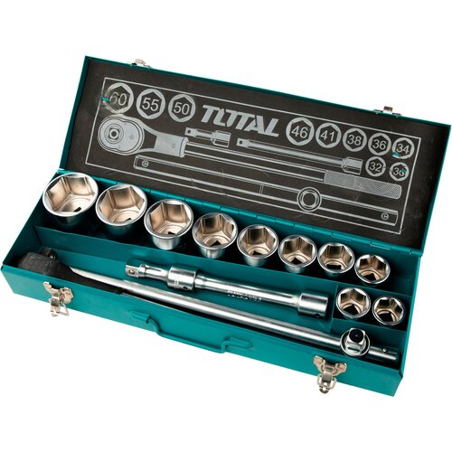 Total 15-dijelni ključni komplet 3/4&amp;quot; 1151 / INDUSTRIAL (THT341151) Slike