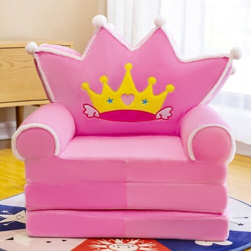 Foteljica za decu Pink Princess Crown Slike