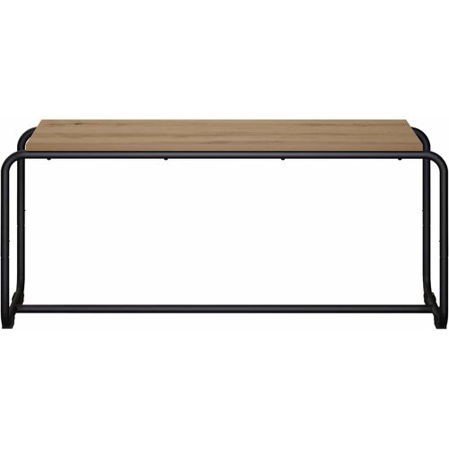  TV stalak 98 x 35.5 x 42 cm Hrast artisan Konstruirano drvo Slike