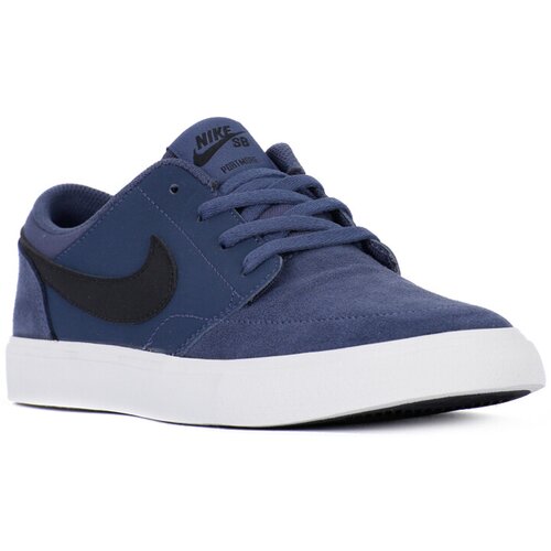 Nike Nizke superge SB PORTMORE II GS Modra Slike