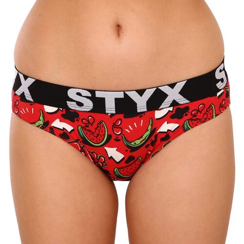 STYX Women's panties sport art watermelon (IK1459) Slike