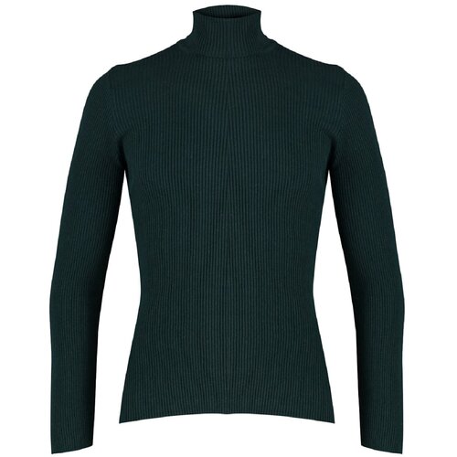 Trendyol Pulover temno zelena Slike