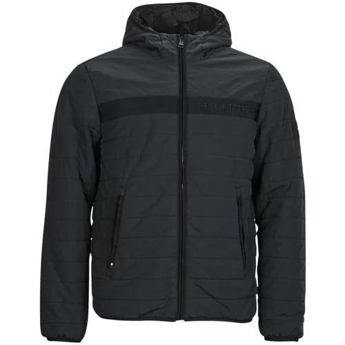 Tommy Hilfiger GMD PADDED HOODED JACKET Crna