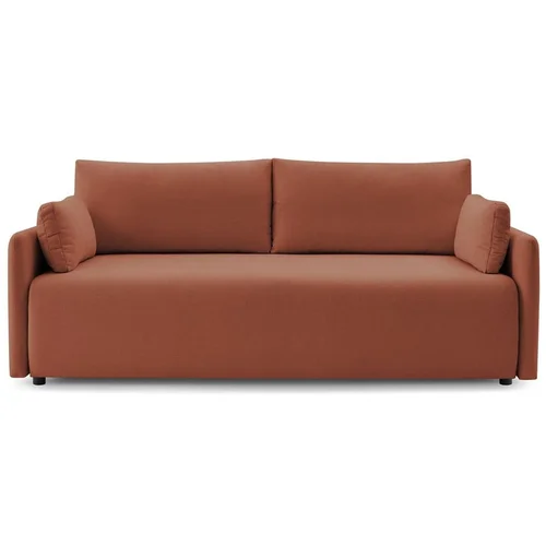 Bobochic Paris Narančasta sklopiva sofa 211 cm Marcel –