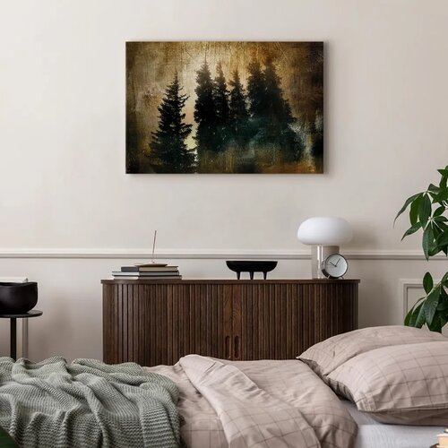  Slika - Stately Spruces (1 Part) Wide 120x80 Akustična Cene