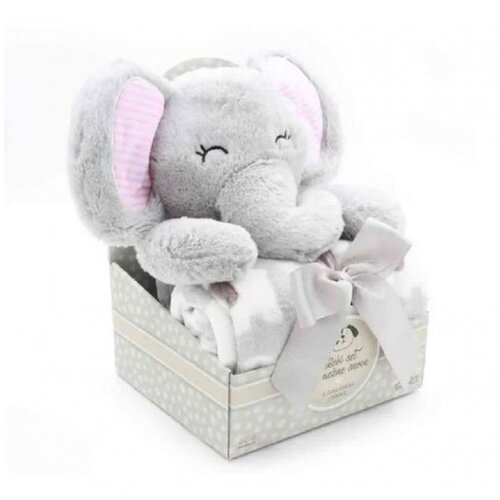Dexyco sweet dreams baby set slonče, sivi Slike