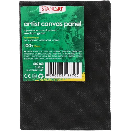 Professional Standart panel, canvas, crna, odaberite dimenziju 7 x 10cm Cene