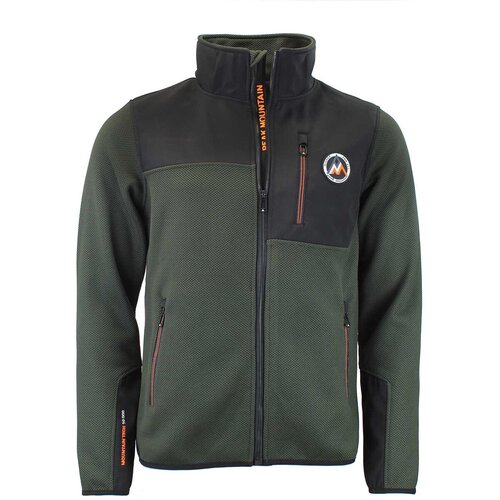 Peak Mountain Flis Blouson polaire homme CARHOOD Kaki Cene