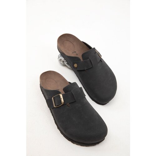 Soho Black Unisex Slippers 19933 Slike