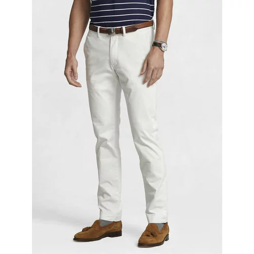 Polo Ralph Lauren Chino hlače 710704176094 Bela Slim Fit