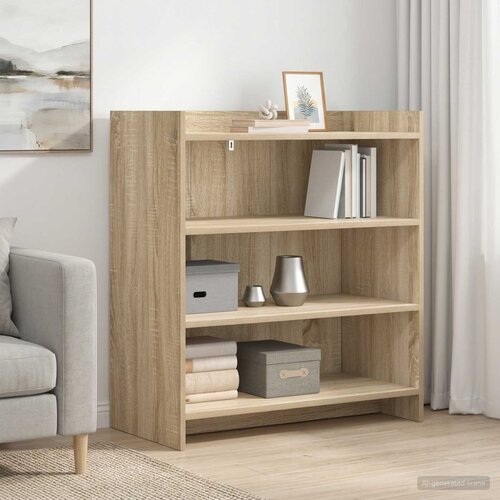  Kreveta Hrast sonoma 75 x 36 x 80 cm Konstruirano drvo Cijene