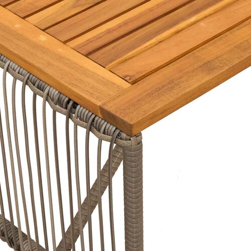  Set vanjskog namje&amp;scaron;taja 9 pcs Siva i tamno siva poliratan Slike