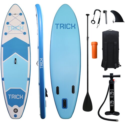 Trick SUP Daska 320x81x15cm, do 150kg TRICOLORE Cene