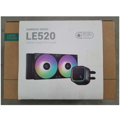 DeepCool LE520 Crno ARGB Vodeno procesorsko hlađenje OUTLET Cene