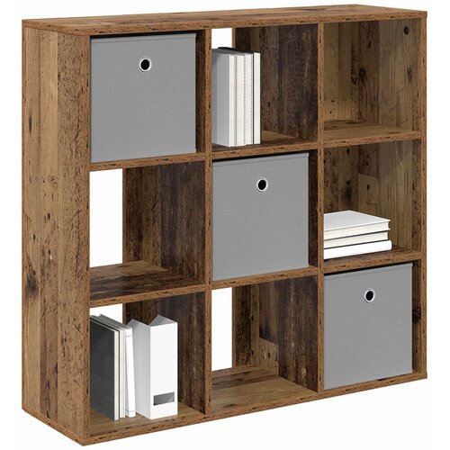  Kreveta s ladicama Staro drvo 88,5 x 29 x 84,5 cm Slike