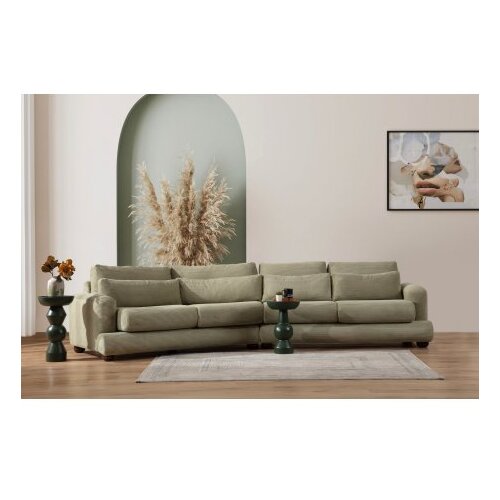 Atelier Del Sofa sofa river 4 seater left (xc left 2R) green Cene