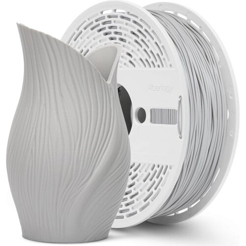 Fiberlogy Matt PET-G Grey Cene
