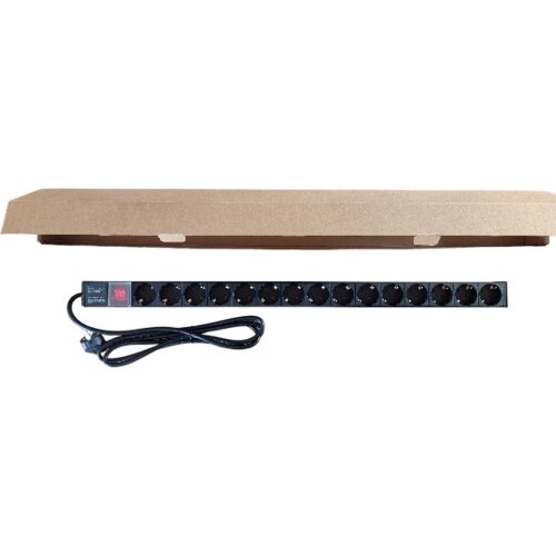ExeLink Razvodni PDU panel za rack 19 in, sa 15 utičnih mesta, kabl 2m (aluminijum) Cene
