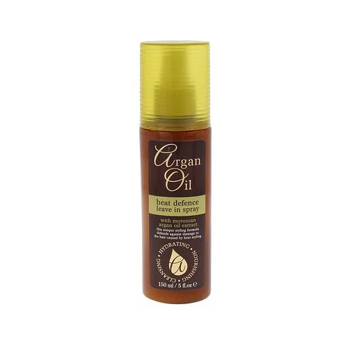 Xpel argan oil heat defence leave in spray sprej za zaščito las pred vročino 150 ml