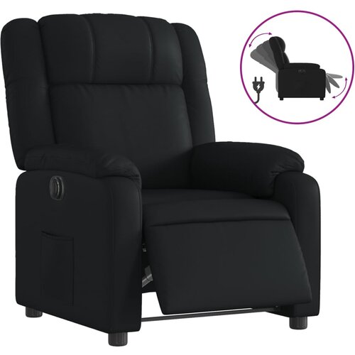 Maison Chic Električni naslanjač - Relax naslanjač črno umetno usnje, (22061721) Cene