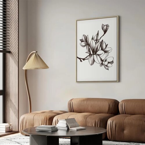  Slika - Renaissance Magnolias (1 Part) Vertical 60x90 Slike