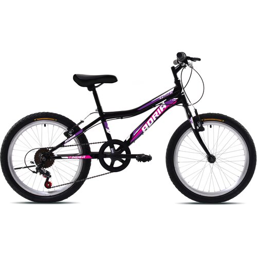 Adria dečiji bicikl stinger, 11"/20", crno-roze Cene