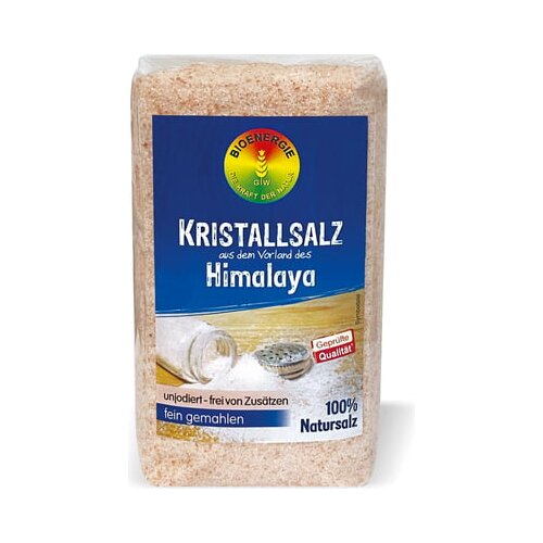 Bioenergie Himalajska kristalna sol fina - 500g celul-vrečka Cene