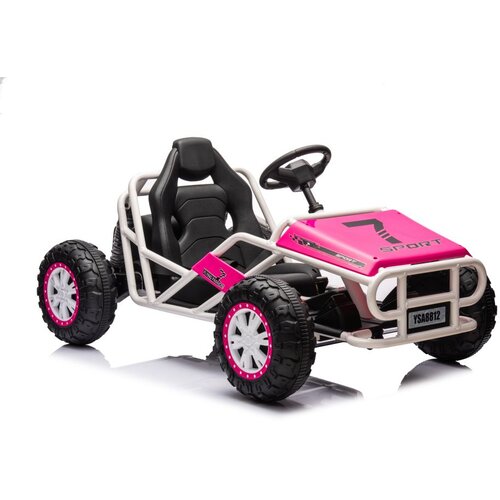 Buggy Voziček na akumulator A8812 24V - roza Cene