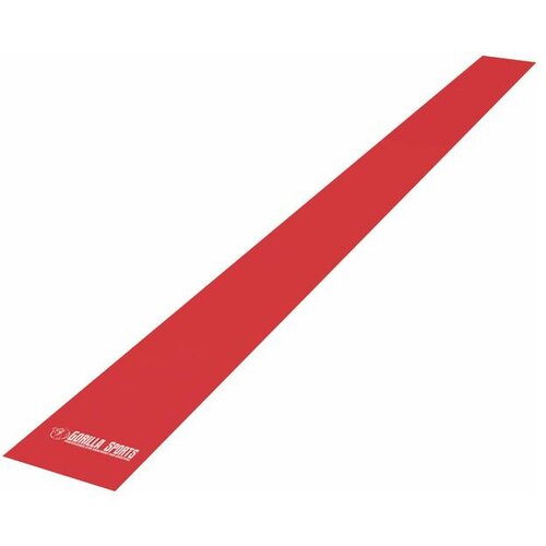 Gorilla Sports elastična traka za vežbanje 200 cm u crvenoj boji Slike