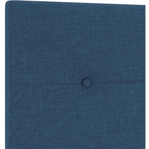  Boxspring krevet s madracem Plava 160 x 200 cm Tkanina Slike