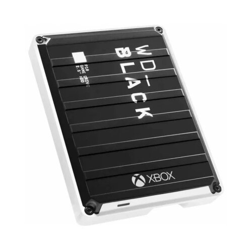 Western Digital external HDD 4TB for Xbox, USB3.2 Gen1, Speeds of up to 130 MB/s, WD_BLACK D10 Game Drive for Xbox, Black/White Cene